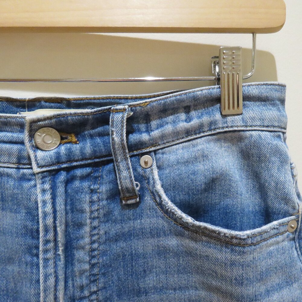 MADEWELL The Perfect Vintage Jean in Parnell Wash Blue Comfort Stretch Edition - Picture 5 of 13